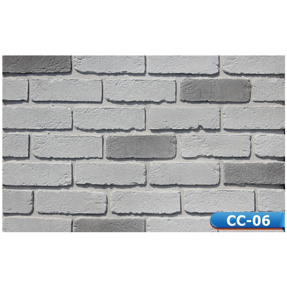 Elcorona GB-PL01 faux stone brick wall construction cement thin brick for wholesale
