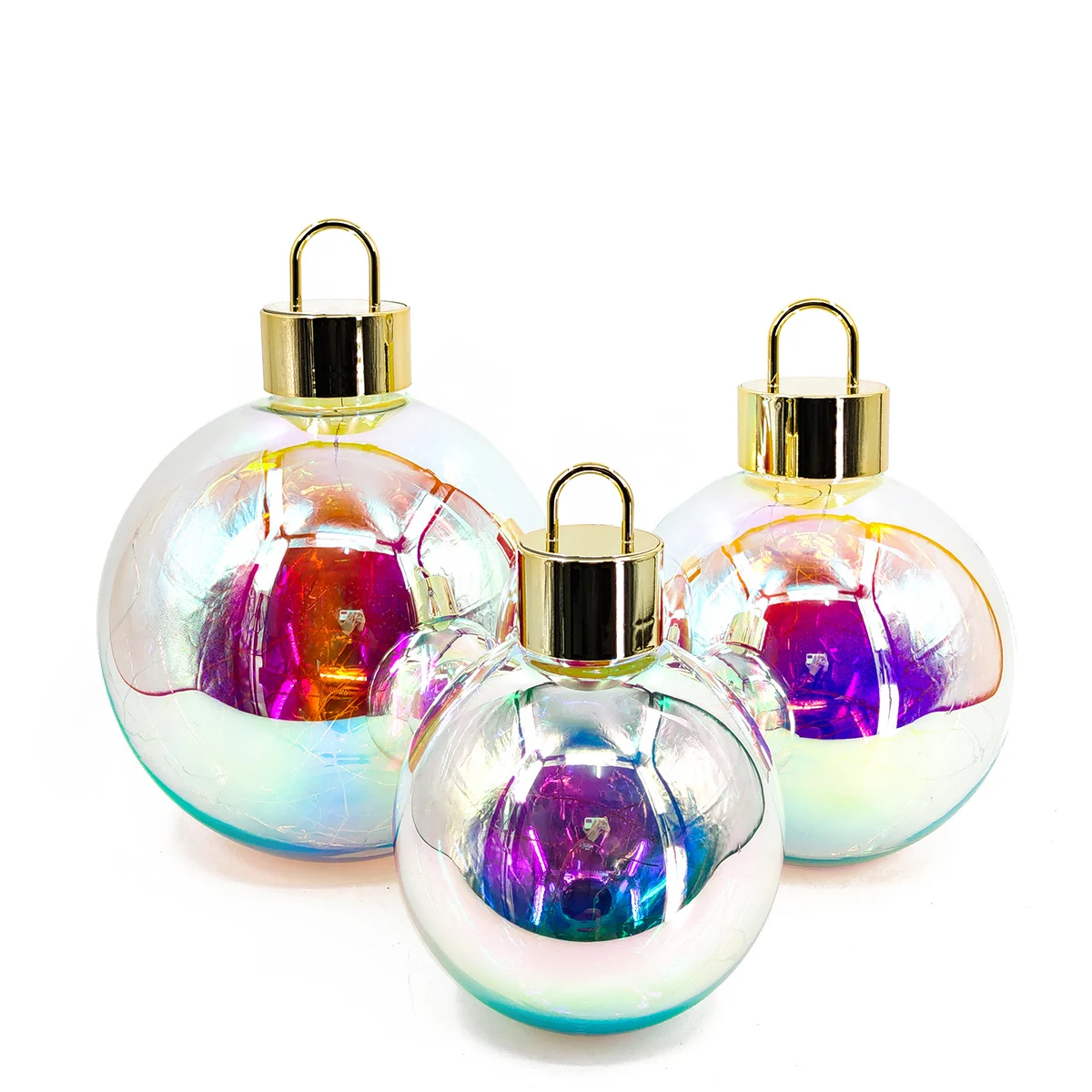 Giant 10cm 12cm 15cm 20cm 25cm 30cm Christmas fancy led glass ball oversized christmas ornaments balls