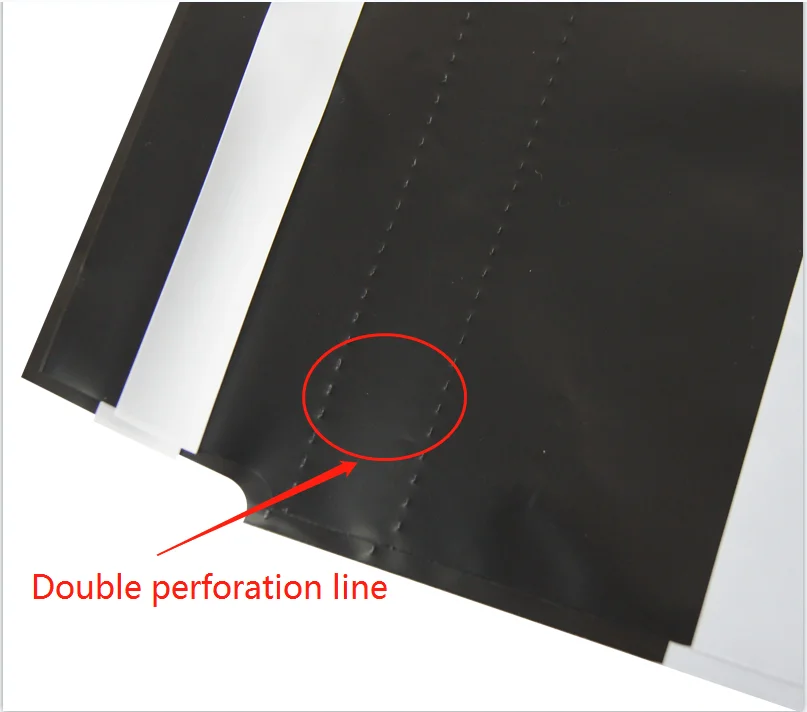 Double Perforation Line Design Mailing Bags Clothing Packaging With Printing Customized Logo