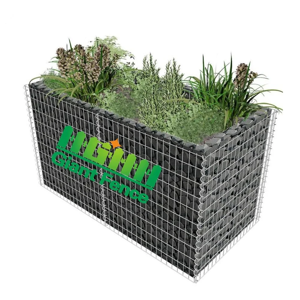 Customized Easy Installation Welded Gabion Box/Stone Cages Retaining Wall Prices
