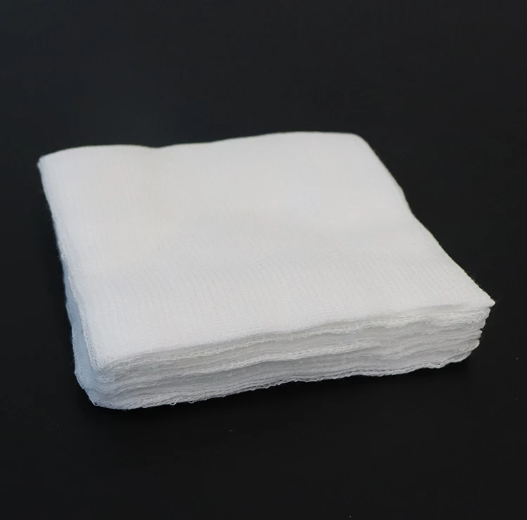 BLUENJOY Medical 100% Cotton Hemostatic Gauze Swabs Popular Medical Gauze Product Sterile Gauze Pads 4x4 Sterile for Wounds