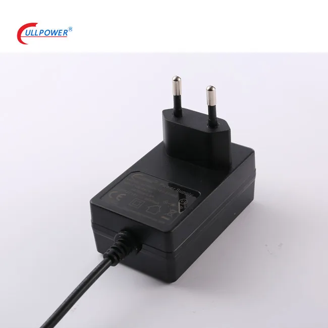 CE  certificate 9v 2.5a European plug ac adapter