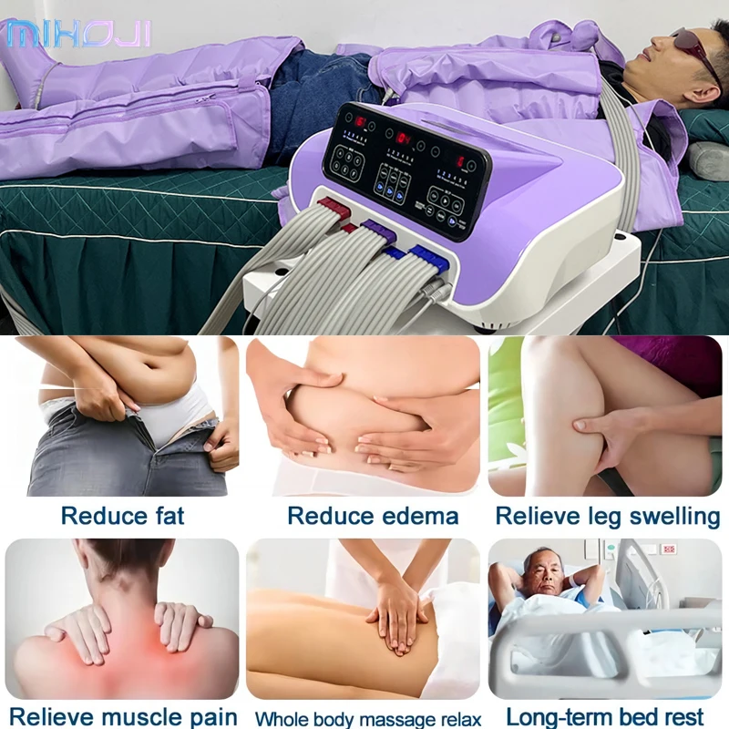 30 airbags pressotherapy lymphatic drainage machine body slimming pressotherapy device