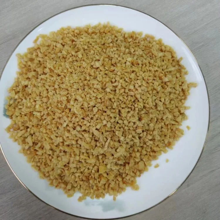 Crispy Fried Garlic Granules Cheap Price A Grade Quality  BRC Certified Chinese Fried Garlic Crisp