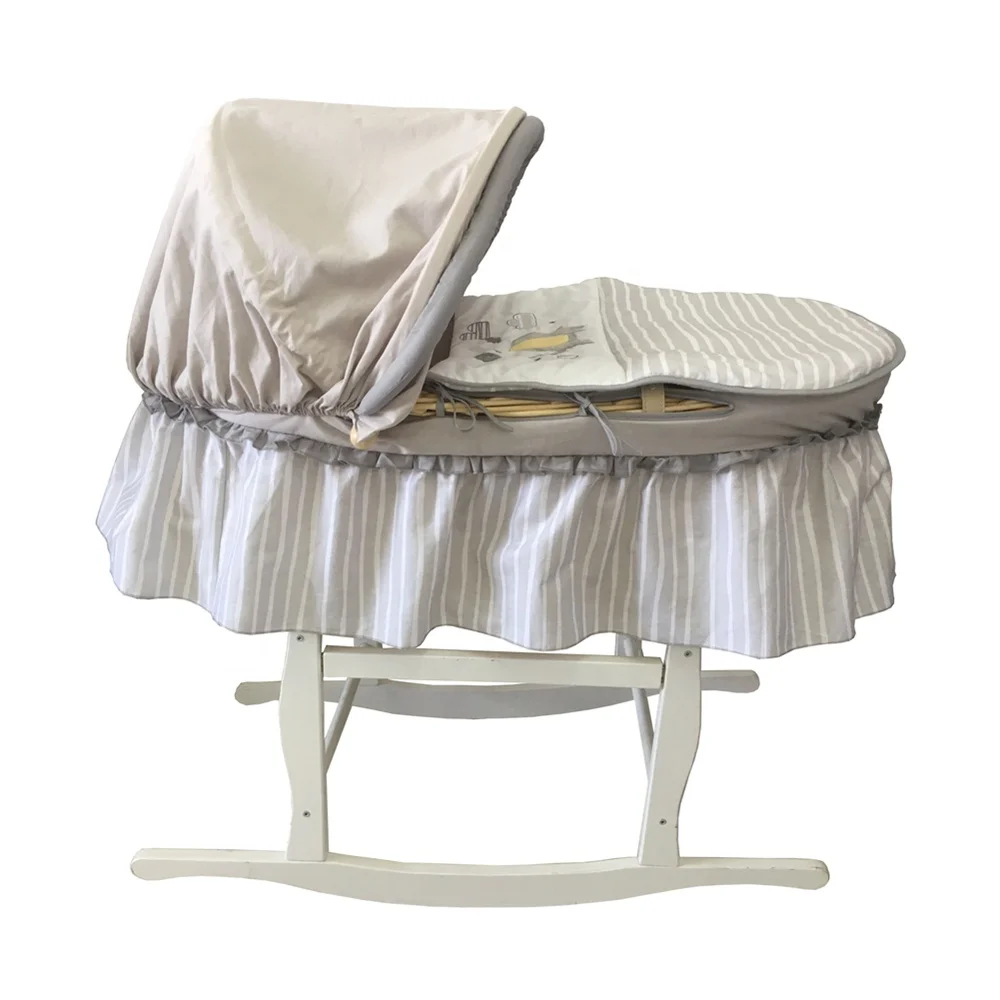 Sleeping Handmade Decorative Moses Cradle Baby Basket Baby