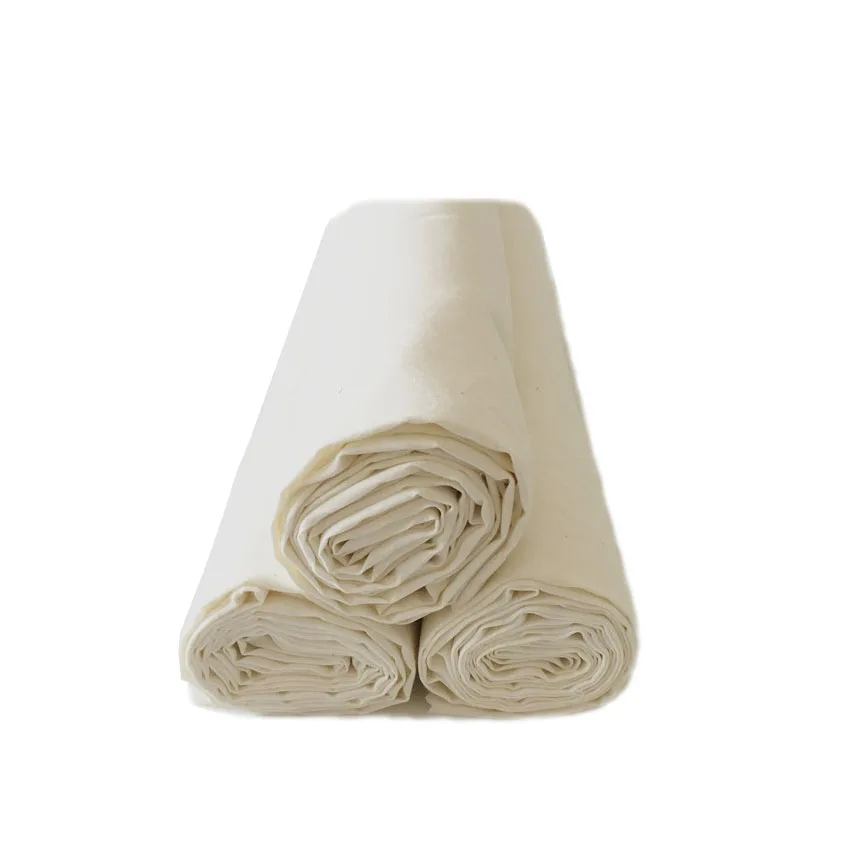 
unbleached 100% cotton calico / T/C polyester cotton gray fabric & grey cloth 