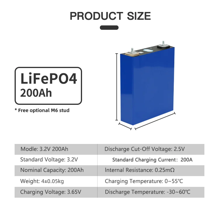 Grade A Prismatic Lifepo4 3.2V 50Ah 100Ah 105Ah 150Ah 200Ah 230AH 300Ah Lf280K 304Ah 320Ah 280Ah Lifepo4 Battery Cell