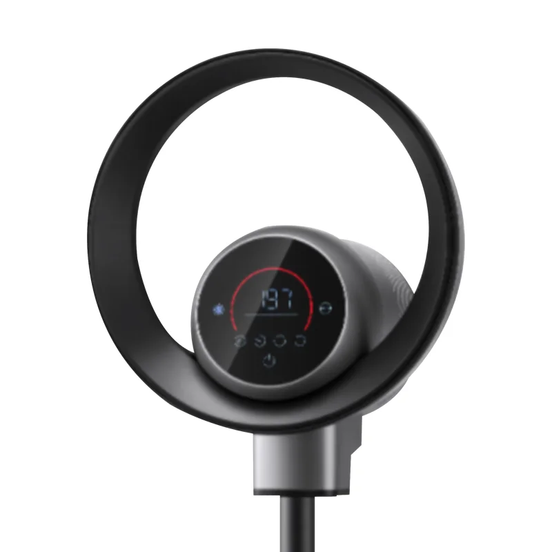 46 Inch Home Use Standing Fan Powerful Air Cleaner Filter Fan Over 99.97% of Pollutants HEPA 13 Bladeless Fan With Air Purifier