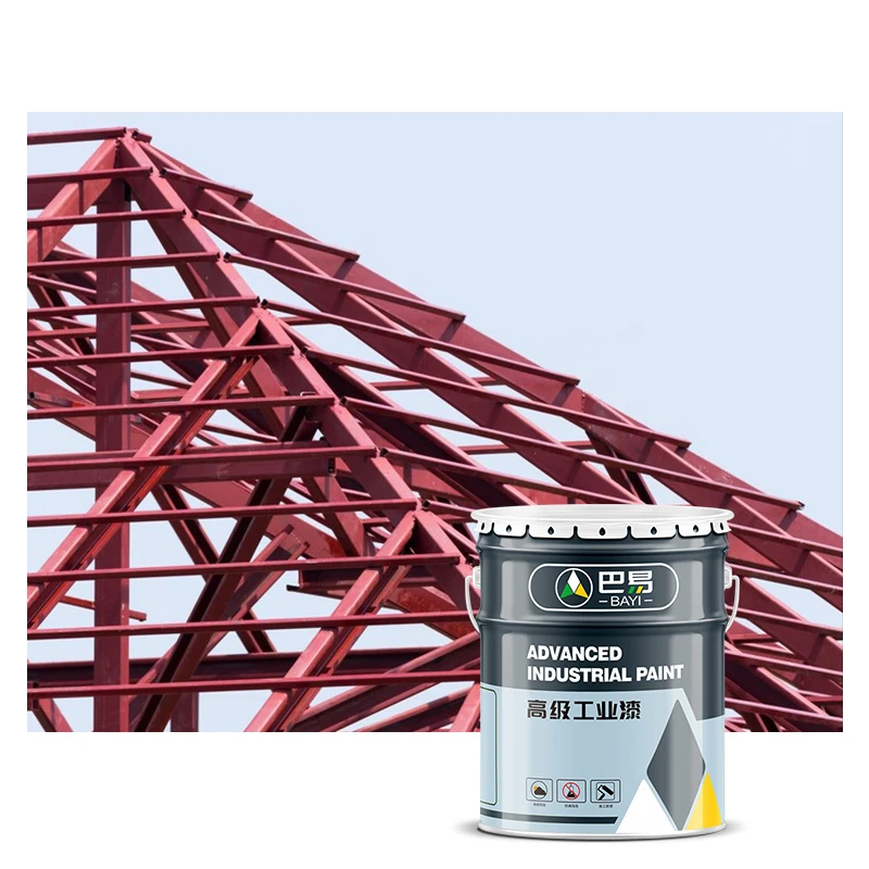 Various Colors Alkyd Enamel anti-rust paint nitro resistant strong adhesion used on internal and external surface of steel pl