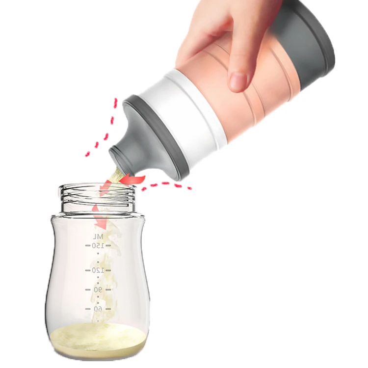 
Baby milk powder box manufacturers wholesale 2019 new plastic sealed container set with lid baby food storage 