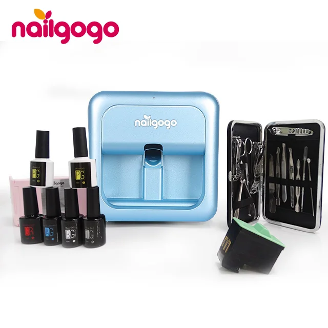 Nailgogo Gel Polish Nail Equipments Auto Mobile Paint Magic Nail Printer Machine