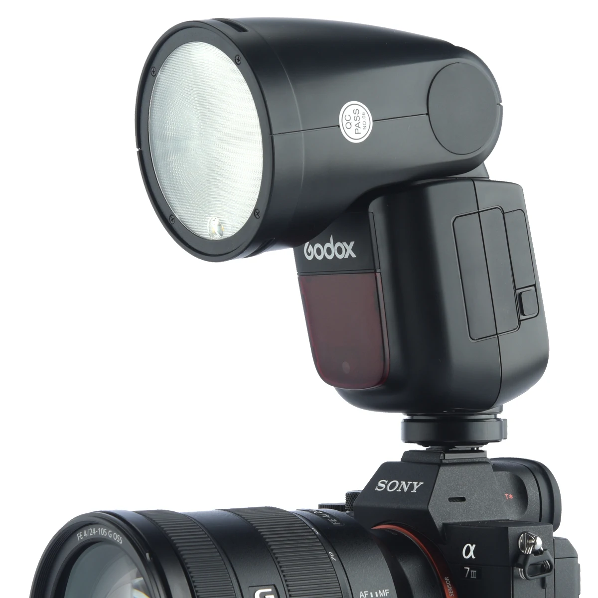  GODOX фабрики профессиональная ttl-вспышка speedlite Круглый с панорамной головкой для камеры вспышки света godox V1 версия всех марок автомобилей камера