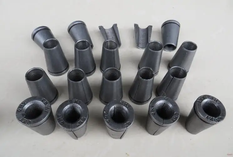 Prestressed Anchorage Anchor Gripper Wedge 3pcs for 12.7mm Post-tensioned Cable