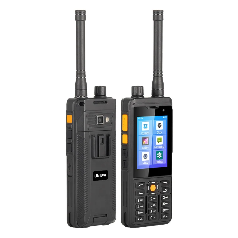  4G LTE экран с двумя SIM-картами и зажимом для ремня CDMA 450 МГц Мобильный телефон PTT POC DMR Zello радио Android рация дальнего действия