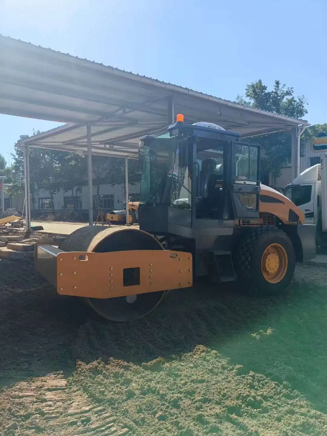 High powered Road Roller 8 ton 10 ton 12 ton Single Drum Road Roller Hydraulic Transmission with CE