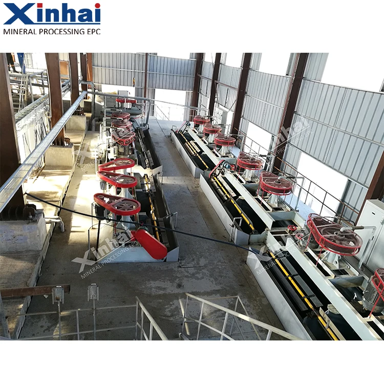 Lead Zinc Flotation Cell/Copper Ore Mineral Processing Production Line/Copper Flotation Plant