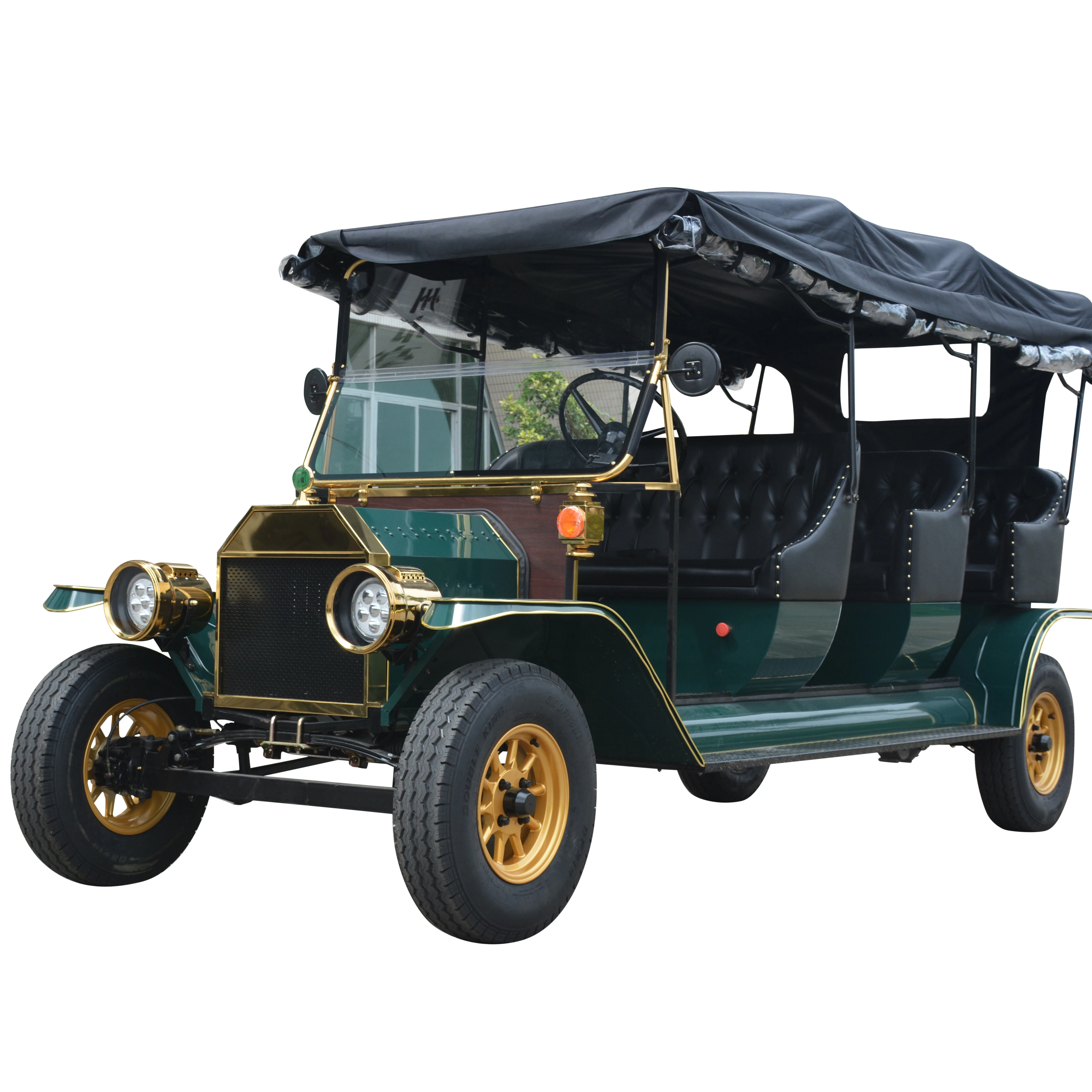 Сертификат CE, Электрический классический автомобиль с 8 пассажирами для поездок с пробегом 100 км