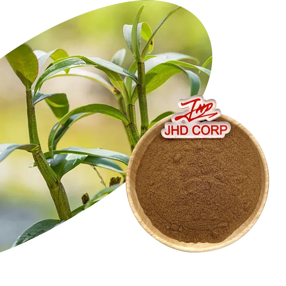 Natural Dendrobium Officinale Extract 10:1 4:1 Dendrobium Candidum Extract Powder