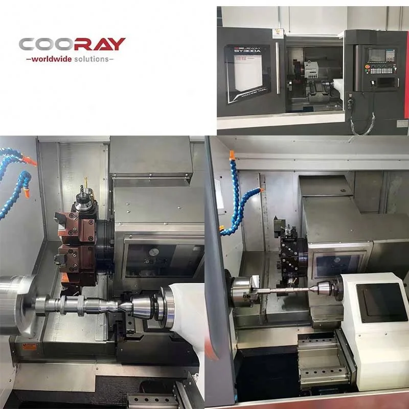 Long Service Life Y Axis Bench Cnc 750mm Distance Between Two Centers Lathe With Xz