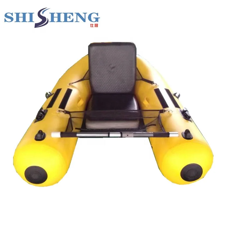 China Best Inflatable Fishing Belly Boat PVC Pontoon Belly River Boats