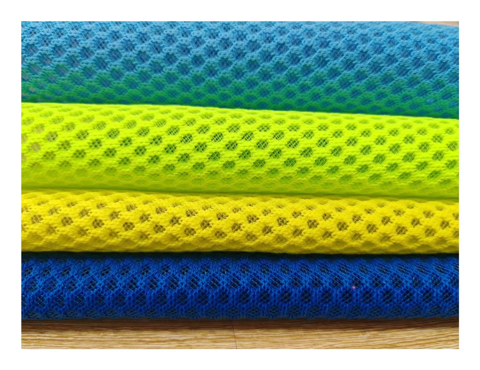 Multifunctional Breathable Perforated Fabric Thick 3D Spacer Air Sandwich Mesh Fabric