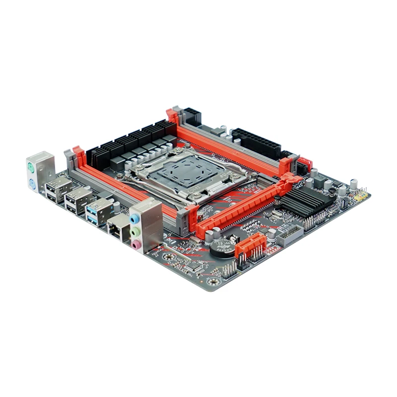 Материнская плата для настольных ПК HM55 набор микросхем каналов DDR3 Intel Xeon E5 LGA2011-3 процессор материнская
