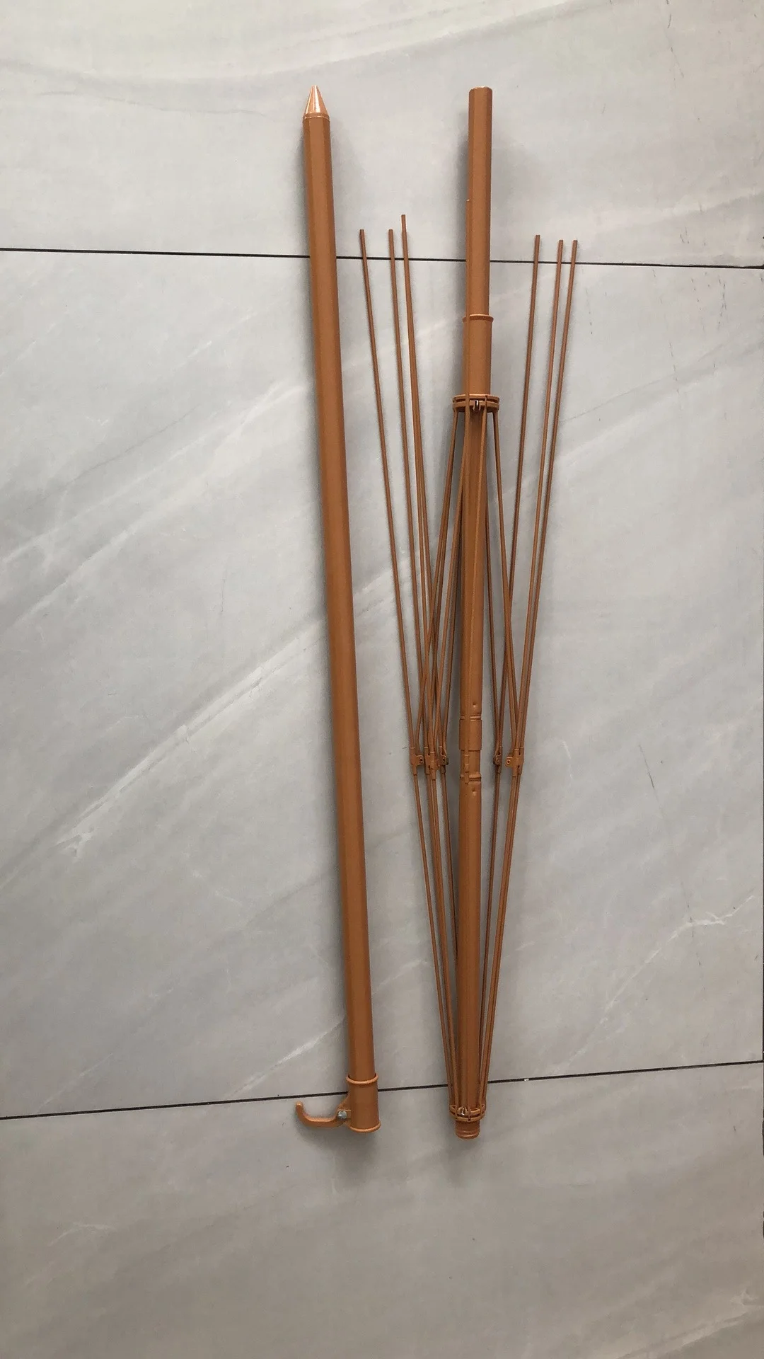 Heavy Duty Durable Different Size  Outdoor Garden Umbrellas 32 34 36 40 42 48 inch Quality Advertising Beach Umbrella Frames