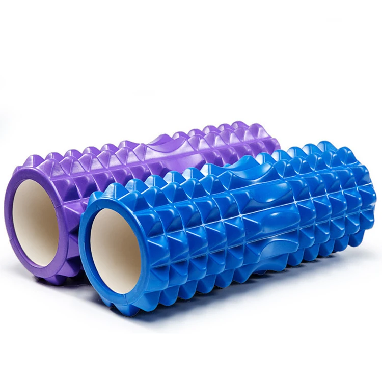 Fitness Massage Yoga Wheel Roller Column Eva Paint Foam Roller