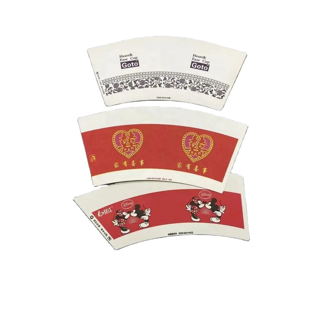 
Factory price paper cup sheets wood pulp paper cup fans with pe coated paper cup raw material 