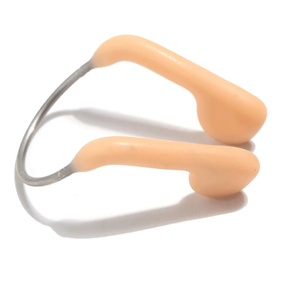 ZLF Soft swimming nose clip unisex durable waterproof swimming accessories metal latex training nose clip NP-1