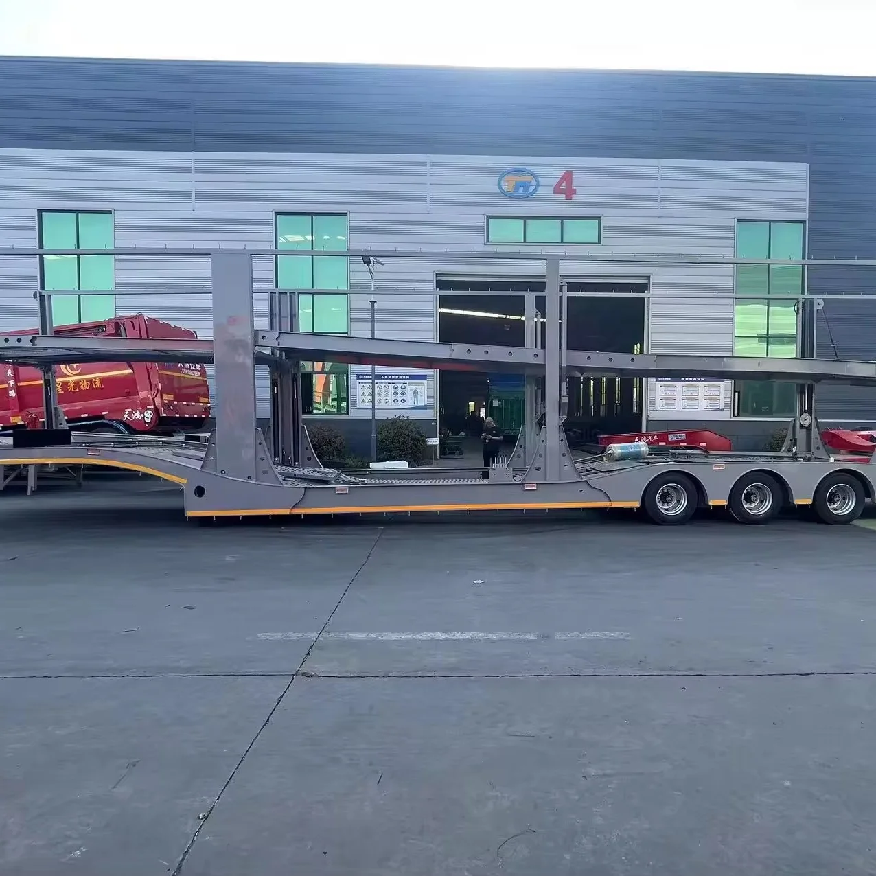 China Direct Factory Best Price Car Transporter Trailer/Car Carrier Truck Vehicle Carrier Trailers for Hot Sale