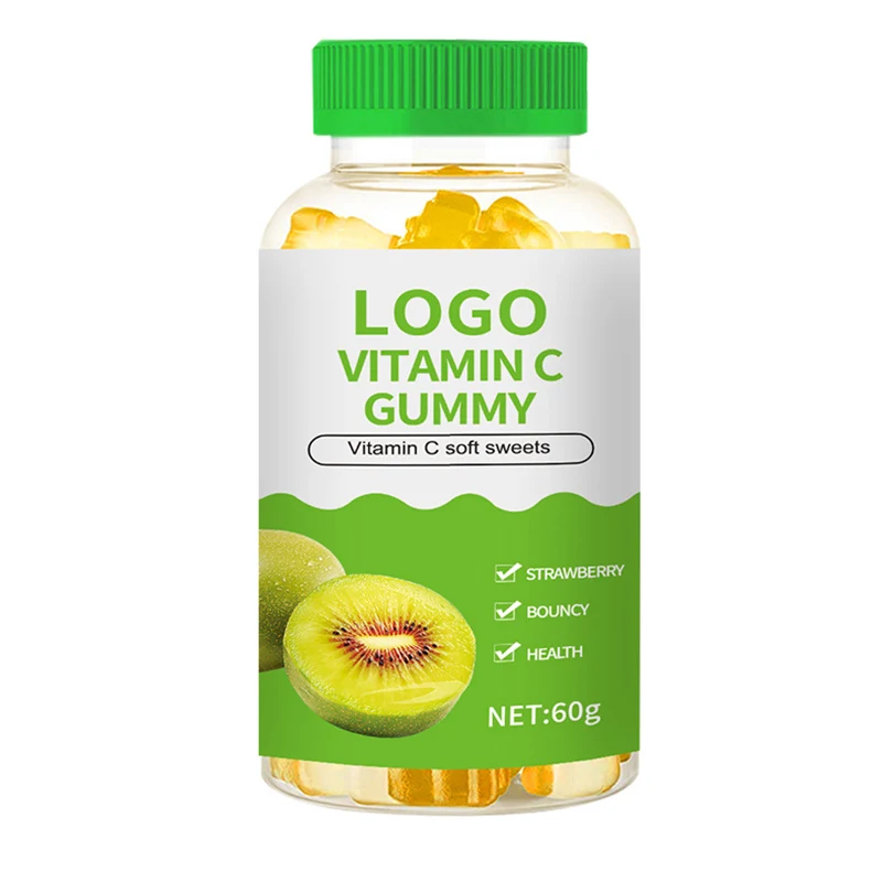 Nutrition Vitamin C Gummy Candy VC Collagen Protein Vitamin C Gummy For Skin Care