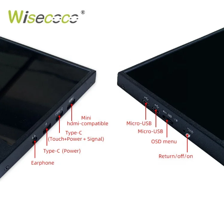 Uhd 14 Inch Portable Monitor 4k 3840x1100 Ips Bar Lcd Aida64 Ultra Wide Stretched Bar Lcd Screen Display