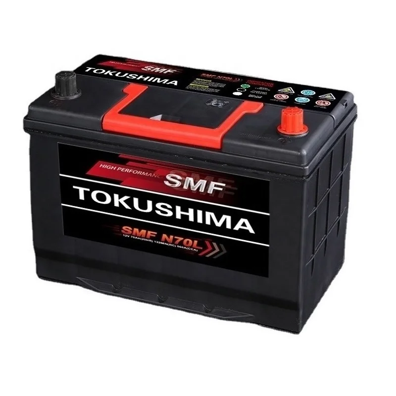 DIN75 SMF 57539 12V Car Battery 12V75AH High Quality Automobile Battery