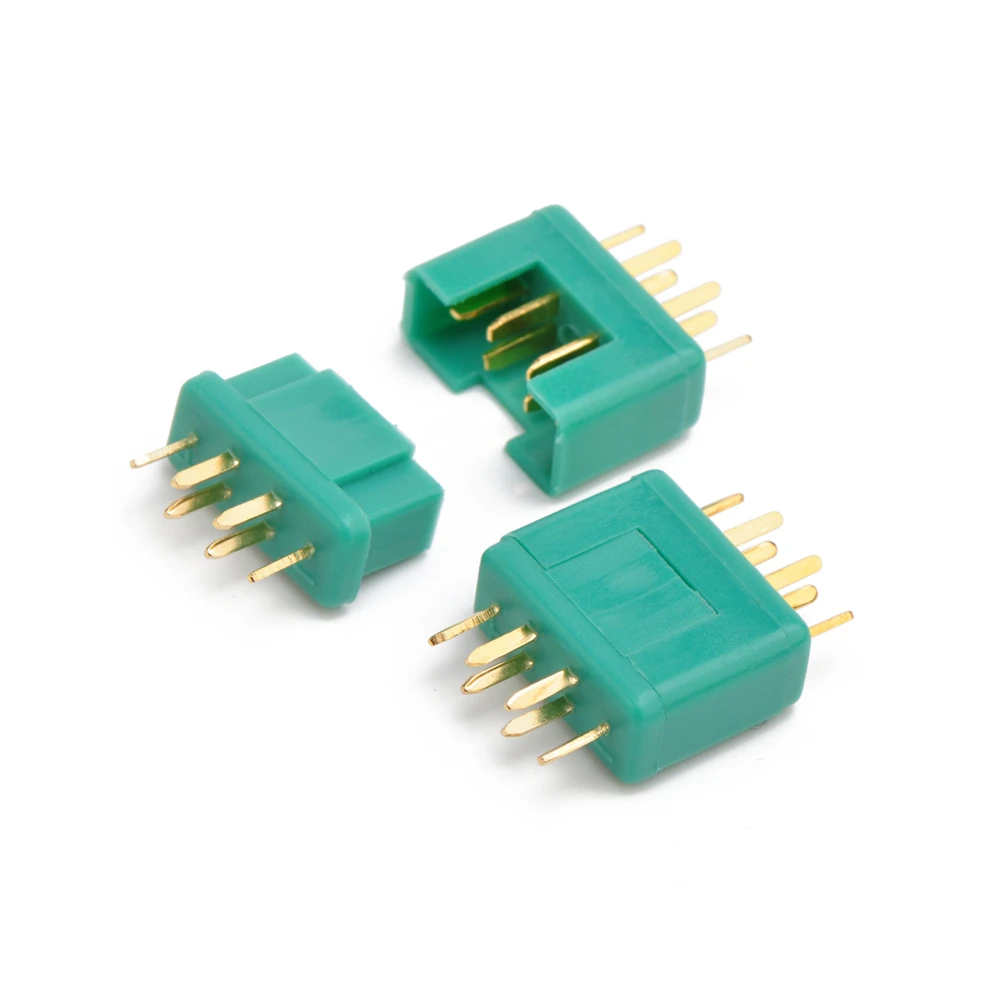 1 Pair Green Female & Male MPX Plug Connector