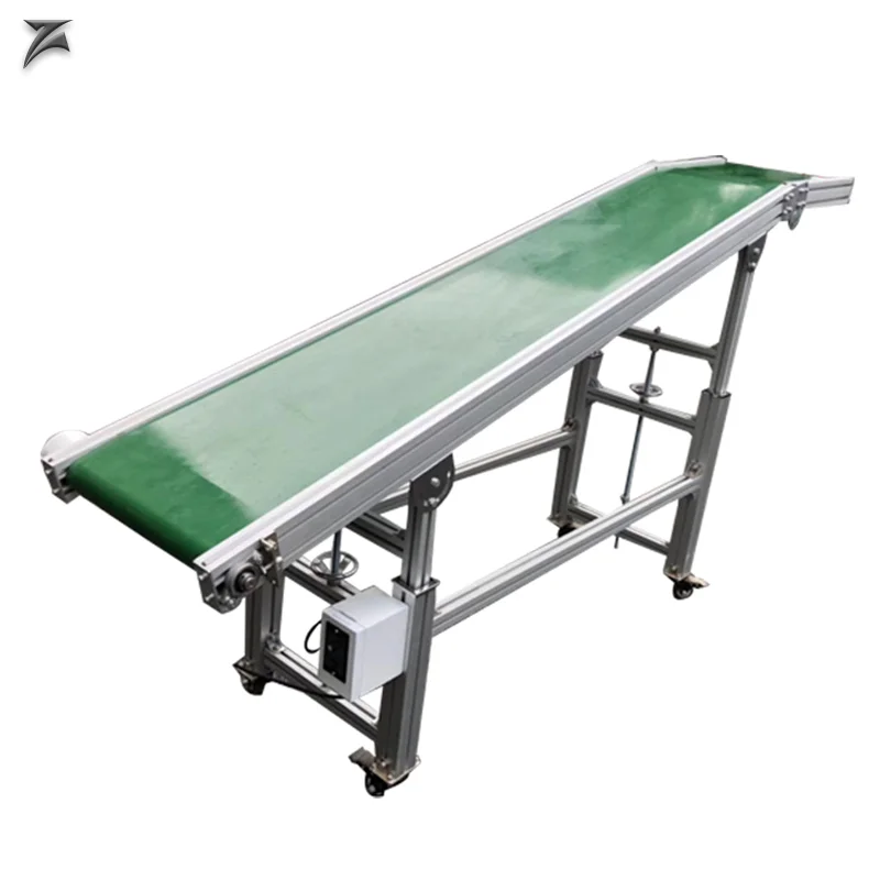 LIANGZO Easy to Clean Assembly Line Conveyor Small Incline Injection Molding Machine Conveyor Belt
