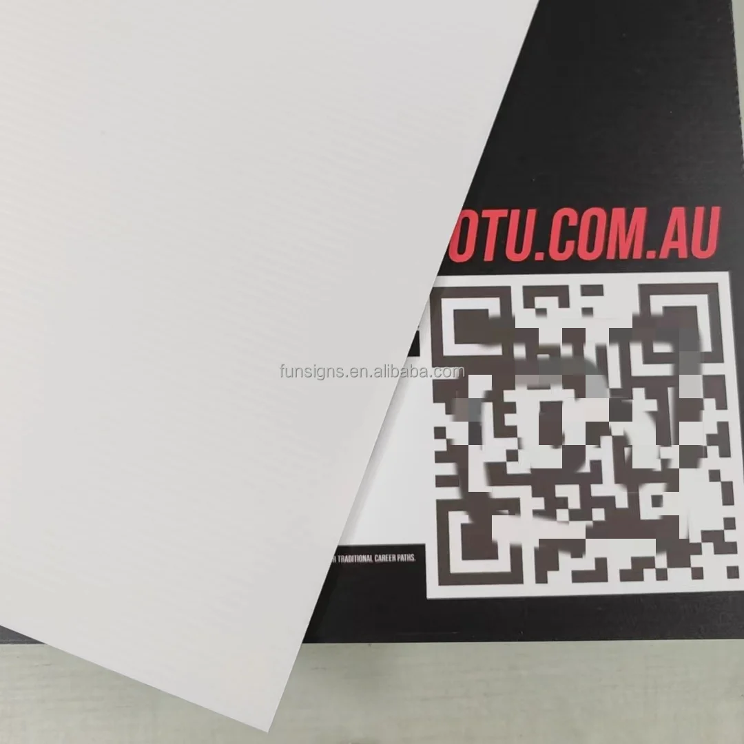 Outdoor Advertising Custom Print PP Plastic Poster Board Corrugated Sign Custom Coroplast Signs