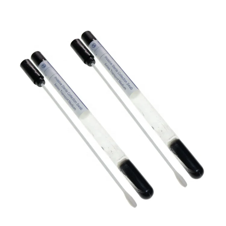 Best Sale Disposable Sterile Transport Collection Swab Stick Amies with Charcoal Medium For Sample Collection