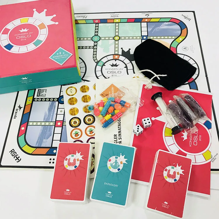 custom  wholesale board game manufacturer family  adults educational ludo   board games kids