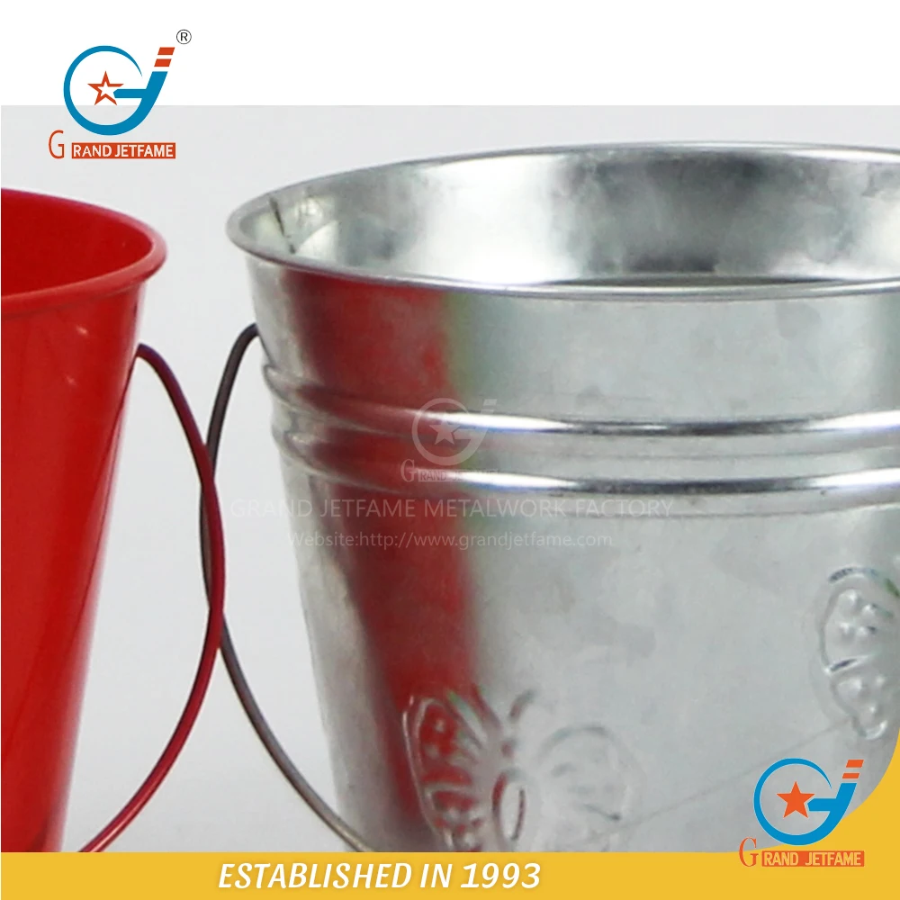 Galvanized metal pots and planters decorative metal pots flower pot