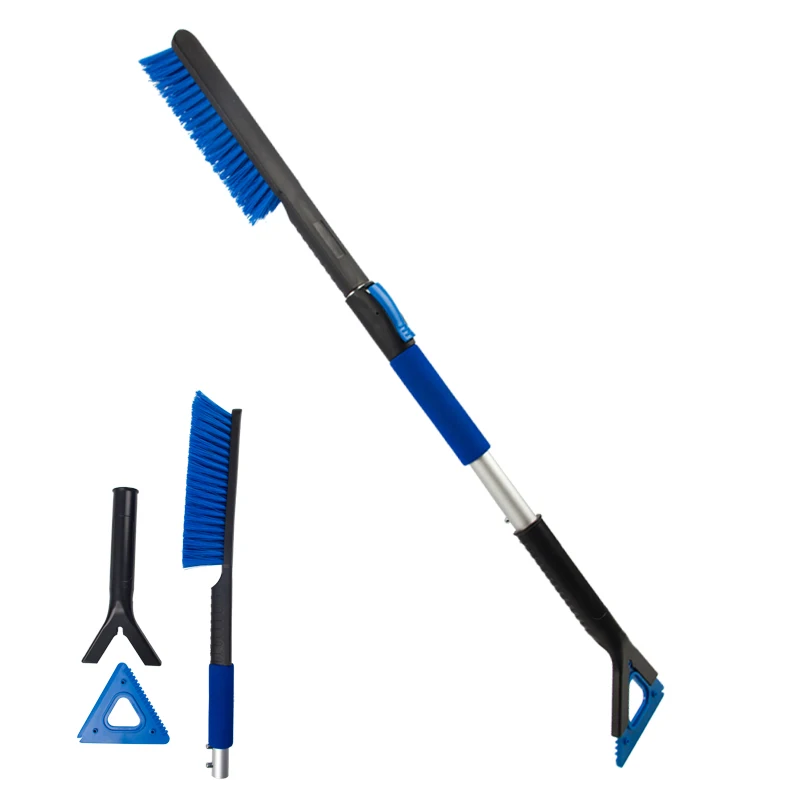 New arrival hot sell car cleaning ice scraper snow broom removal detachable snow brush for car