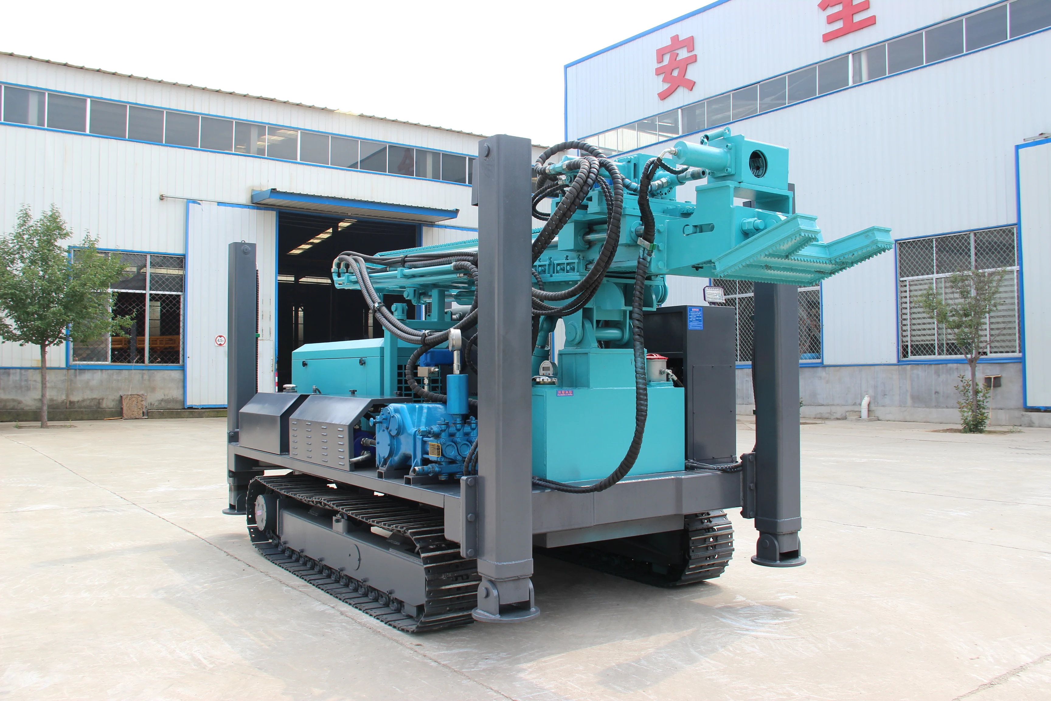 300M500M600M Core drilling rig, Full hydraulic rope crawler, Gold mine mining geological survey