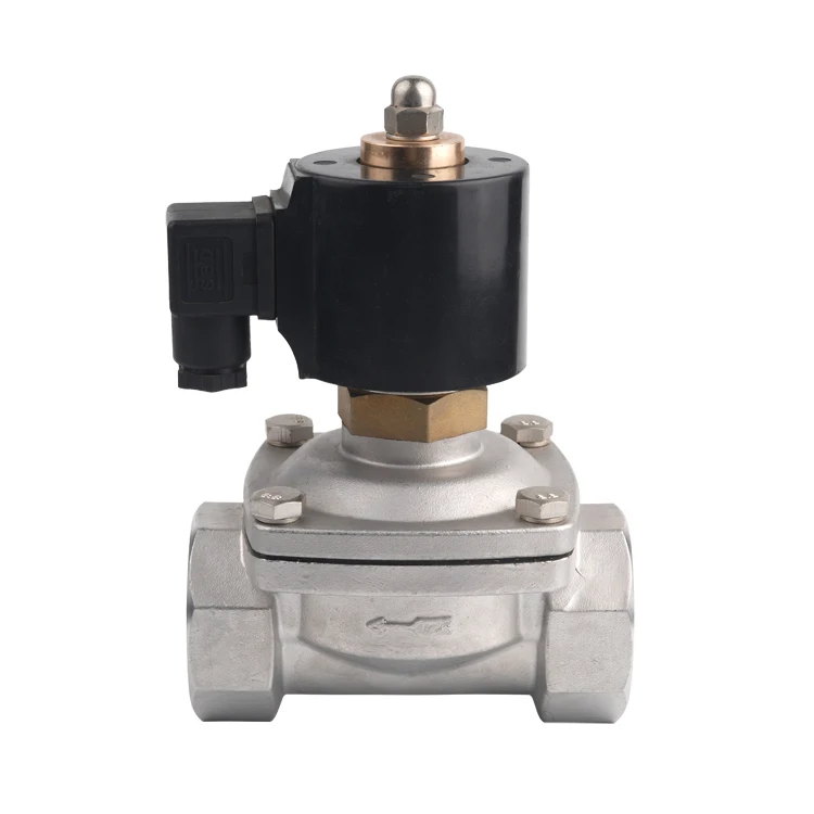 2S250-25 Stainless Steel NC Hydraulic Valve Solenoid Braking Car Accessories Electric 2 Way Water Valve Solenoid