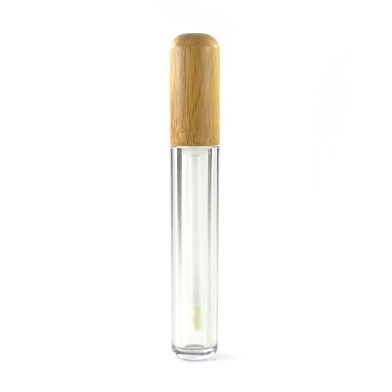 Eco Friendly Bamboo Beauty Products Empty 5ml 6ml Bamboo Mascara Tube Bamboo Lipgloss Tube