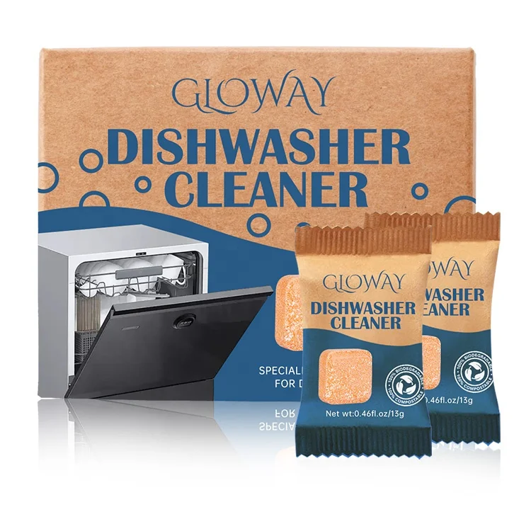 Manufacturer Powerful Cleaning Scented Concentrated Oxygenating Effervescent Tablets Refill Dishwasher Cleaner Detergent Tablet