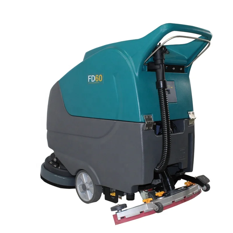 Factory Price Medical Electric Scrubber Battery Operated Walk Behind Floor Scrubber Dryer