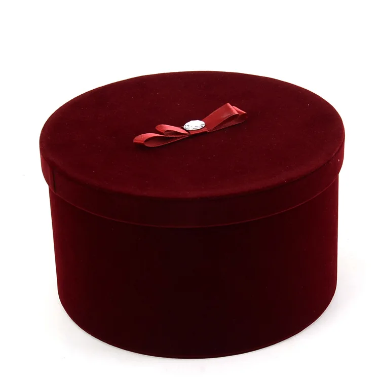 Manufacturers Corrugated Round Gift Paper Hat Box Paper Round Flower Gift Packaging Box Wholesale