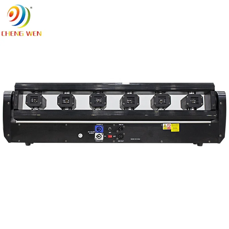 Hot selling CW-JM6 six eye 2R2G2B beam stage music laser light laser dj stage for disco club stage events