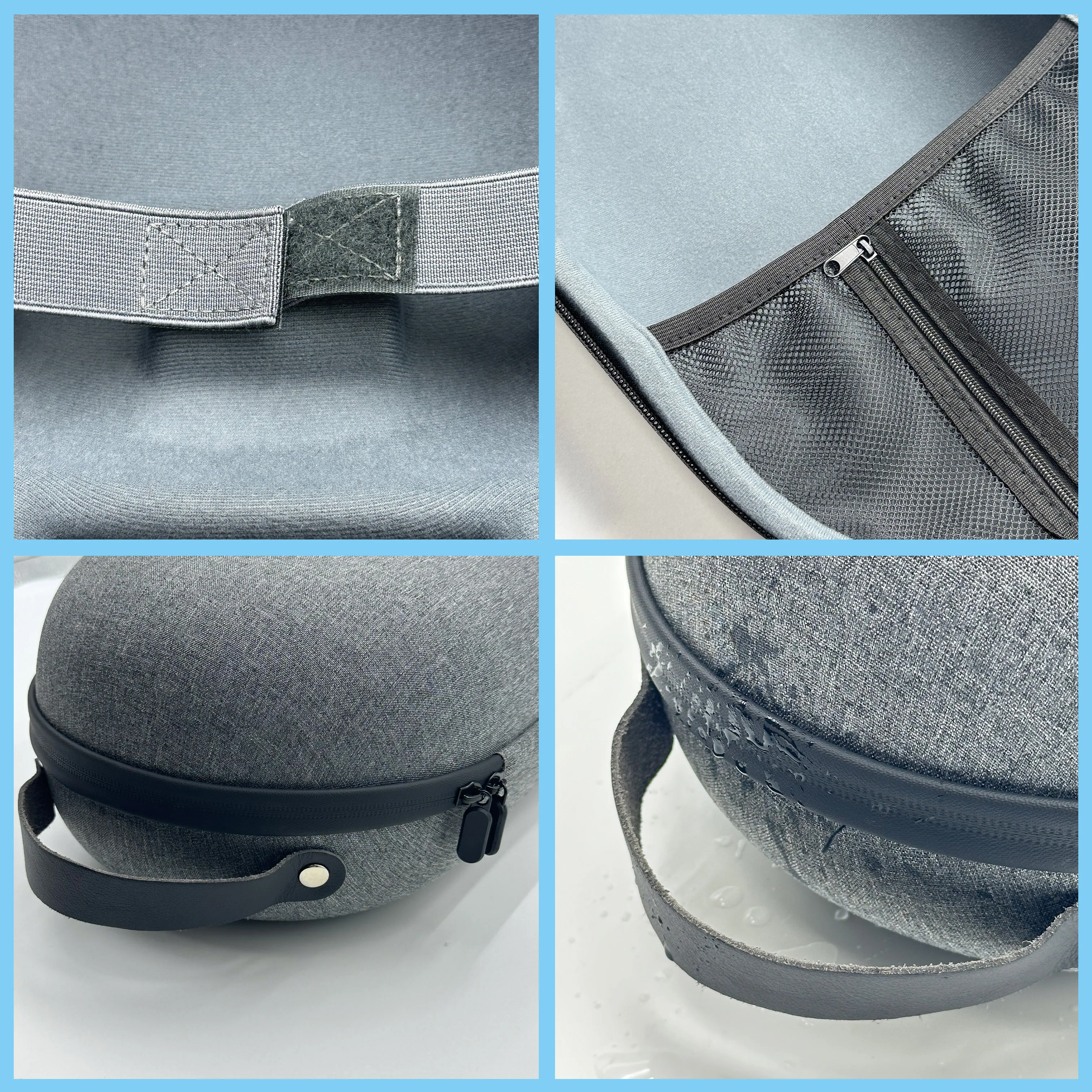 VR glasses storage box Customized hard shell compression fall and shock proof portable bag VR headset eva storage bag