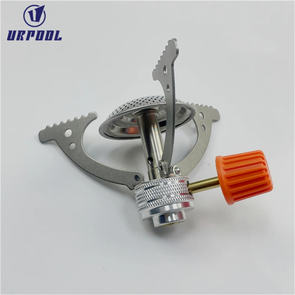 Euro Camping Gas Stove High Quality Low Price Mini LPG Gas Stove Portable Stainless Steel Gas Cooktops Flame Safety Device